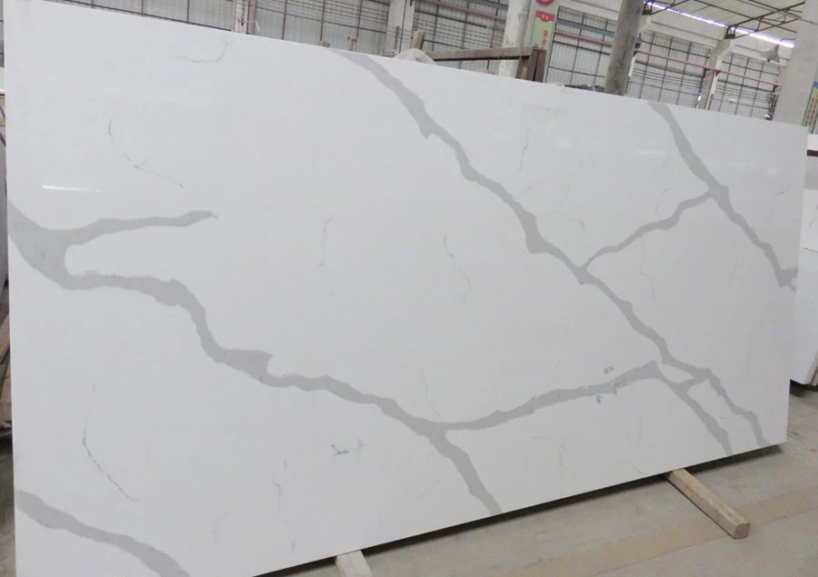 Calacatta White Quartz Slab
