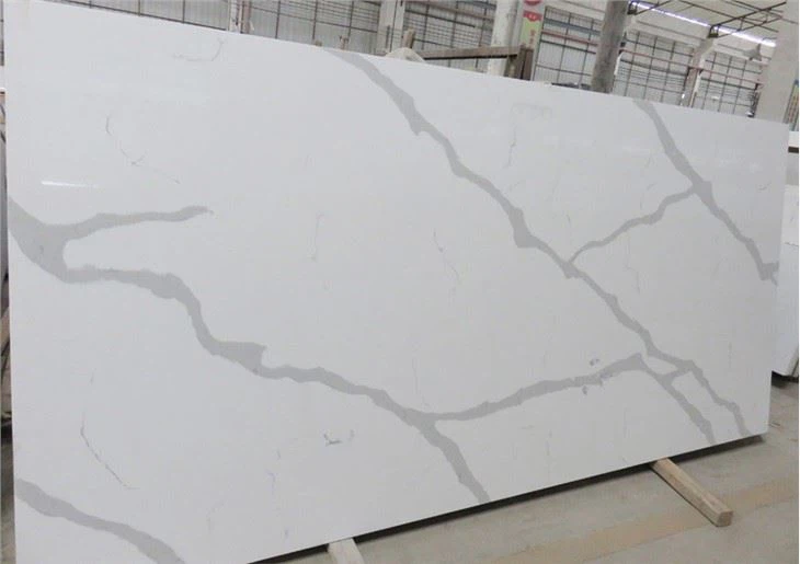 Calacatta White Quartz Slab