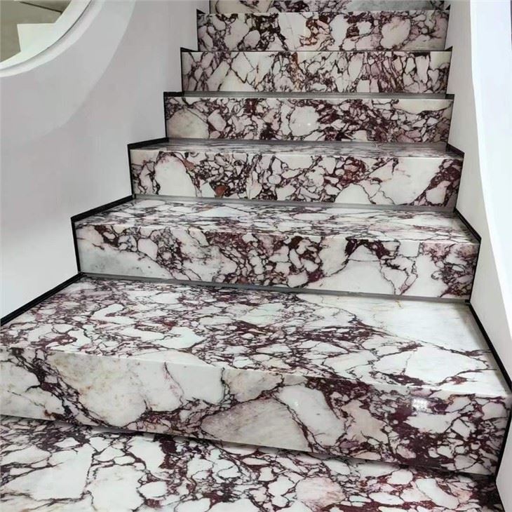 Calacatta Viola Marble Step