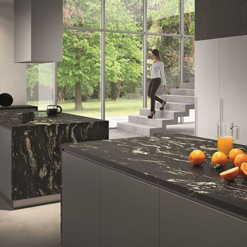 Cosmic Black Granite Countertops