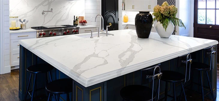 Calacatta Quartz Kitchen 1
