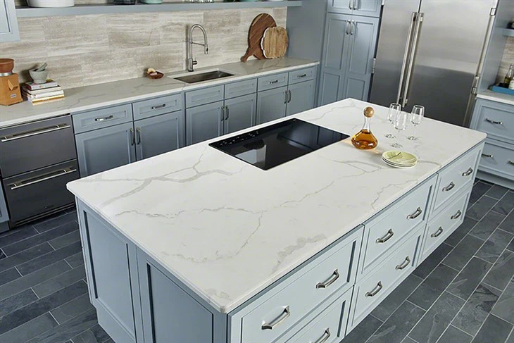 Calacatta Quartz Kitchen 2