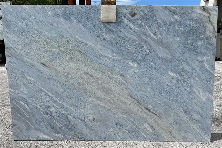 Blue Calcite Marble Slab